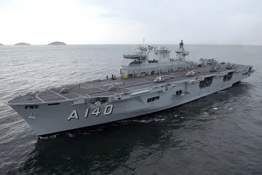 Imagem ilustrativa da imagem Forças Armadas vão usar navio de guerra da Marinha como base operacional na COP-30; veja fotos