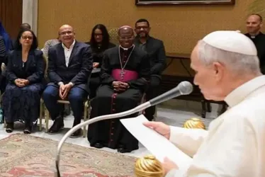 Imagem ilustrativa da imagem Fundador da Obra de Maria leva comitiva de PE a audiência com o Papa Leão XIV