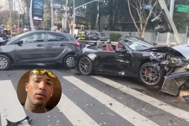 Imagem ilustrativa da imagem Gato Preto consumiu álcool e drogas antes de acidente com Porsche, aponta laudo