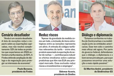 Imagem ilustrativa da imagem Governo do ES prepara apoio a setores afetados por tarifas dos EUA