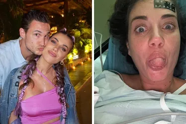 Imagem ilustrativa da imagem Grávida, mulher de jogador da NBA é mordida por tubarão e brinca após cirurgia