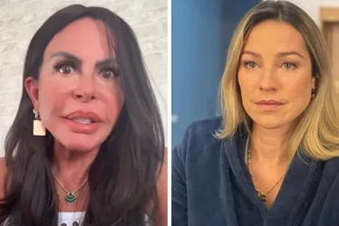 Imagem ilustrativa da imagem Gretchen rebate Luana Piovani após atriz falar que homens não se apaixonam
