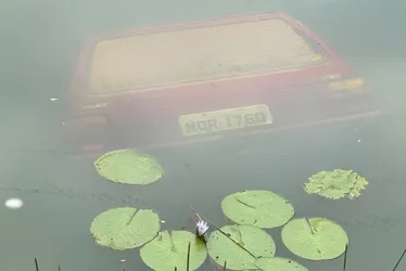 Imagem ilustrativa da imagem Homem é encontrado morto dentro de carro submerso em lagoa no Noroeste do ES