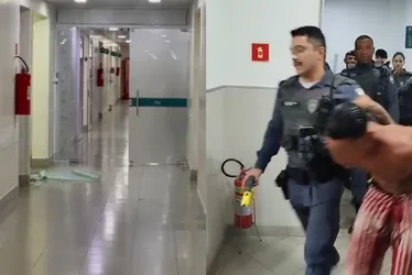 Imagem ilustrativa da imagem Homem é detido após invadir hospital particular e agredir enfermeira em Cariacica