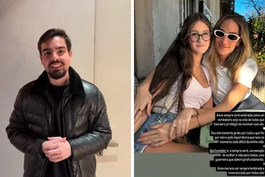 Imagem ilustrativa da imagem João Silva lamenta morte de Anne, filha de sua ex-namorada Schynaider Moura