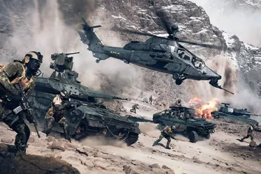 Imagem ilustrativa da imagem Jogo 'Battlefield 6' evita mensagem política e quer ser apenas entretenimento