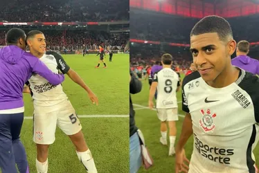 Imagem ilustrativa da imagem Joia da base decide novamente, e Corinthians sai na frente do Athletico-PR