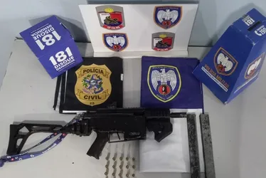 Imagem ilustrativa da imagem Jovem de 19 anos é preso com submetralhadora em Pinheiros