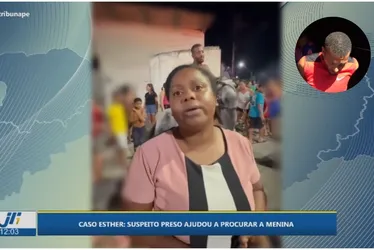 Imagem ilustrativa da imagem Justiça decreta prisão de suspeitos por ocultar corpo da menina Esther Isabelly
