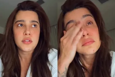 Imagem ilustrativa da imagem Lauana Prado se emociona ao falar de pouso de emergência: 'susto muito grande'