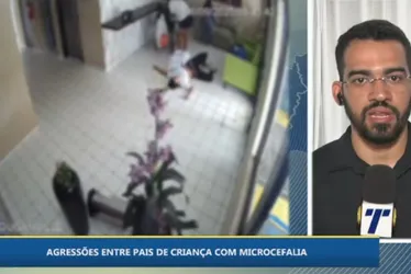 Imagem ilustrativa da imagem Mãe diz ter sido agredida por ex na frente de filho com microcefalia; pai rebate
