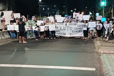 Imagem ilustrativa da imagem Manifestantes fecham BR-447 por mortes em ataque em Vila Velha