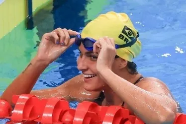 Imagem ilustrativa da imagem Mariana Gesteira conquista ouro nos 100m costas no Mundial de Natação Paralímpica