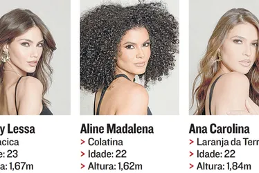 Imagem ilustrativa da imagem Miss Universo Espírito Santo: 33 disputam título de mais bela