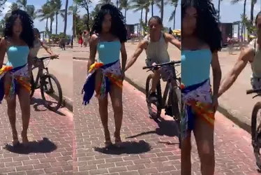Imagem ilustrativa da imagem Modelo é assediada durante sessão de fotos em praia do Recife
