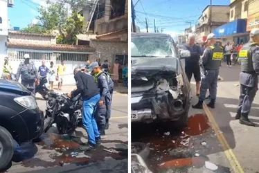 Imagem ilustrativa da imagem Motociclista morre ao bater de frente com caminhonete em Vila Velha