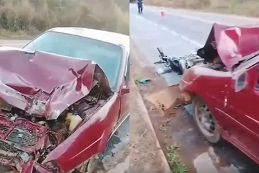 Imagem ilustrativa da imagem Motociclista morre e condutor de carro foge após acidente na BR-262 no ES
