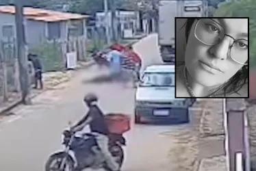 Imagem ilustrativa da imagem Motociclista perde controle durante ultrapassagem e carona morre atropelada no ES