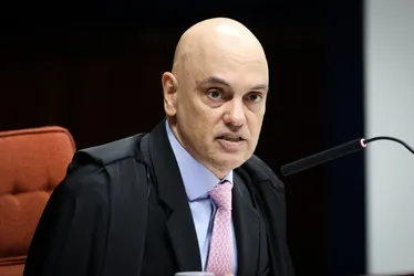 Imagem ilustrativa da imagem Não há dúvida de que houve tentativa de golpe, diz Moraes em julgamento no STF