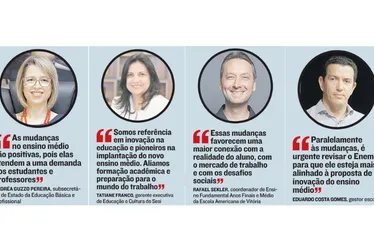 Imagem ilustrativa da imagem O que vai mudar no ensino médio a partir do próximo ano