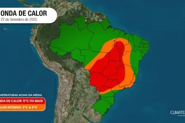 Imagem ilustrativa da imagem Onda de calor vai atingir o ES nos últimos dias do inverno; veja previsão do tempo