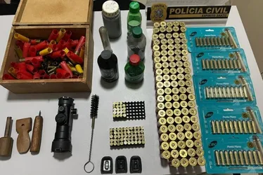 Imagem ilustrativa da imagem Operação no Noroeste do ES apreende mais de 200 munições