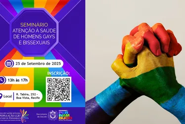 Imagem ilustrativa da imagem Pernambuco promove seminário sobre saúde de homens gays e bissexuais