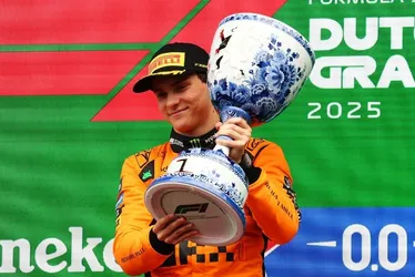 Imagem ilustrativa da imagem Piastri vence GP da Holanda e dispara na liderança da Fórmula 1; Bortoleto é 15º