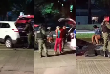 Imagem ilustrativa da imagem Polícia Militar recupera veículo e apreende armas na Várzea