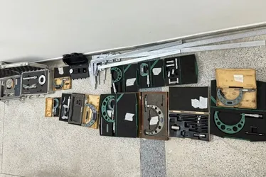 Imagem ilustrativa da imagem Polícia recupera equipamentos avaliados em R$ 140 mil furtados de empresa na Serra