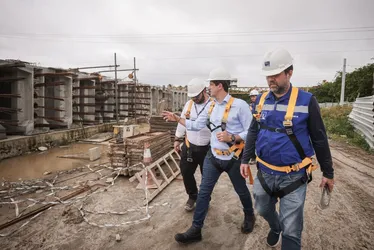 Imagem ilustrativa da imagem Ponte Júlia Santiago atinge 80% de execução e deve ser concluída em 2026
