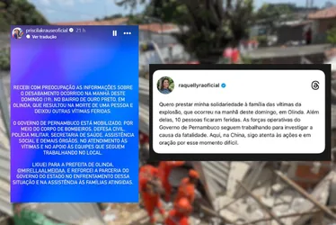 Imagem ilustrativa da imagem Prefeita decreta luto oficial em homenagem às vitimas do desabamento de 8 casas
