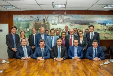 Imagem ilustrativa da imagem Prefeito da Serra se reúne com o vice-presidente da República