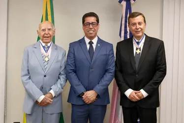 Imagem ilustrativa da imagem Presidente do Google recebe Comenda Domingos Martins na Assembleia