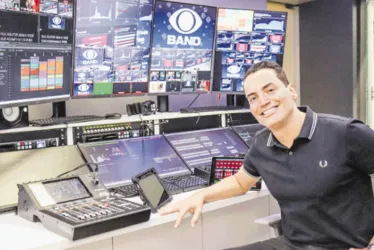 Imagem ilustrativa da imagem “Quem não causa passa em branco”, diz Léo Dias, novo apresentador da Band