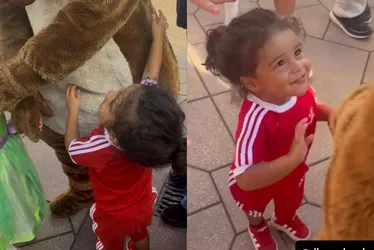 Imagem ilustrativa da imagem Raphinha acusa Disney de racismo: 'Cianças brancas foram abraçadas e meu filho não'