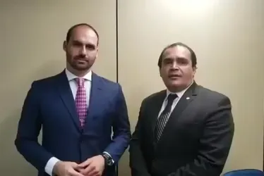 Imagem ilustrativa da imagem Relator do processo de cassação de Eduardo Bolsonaro é delegado e defende anistia