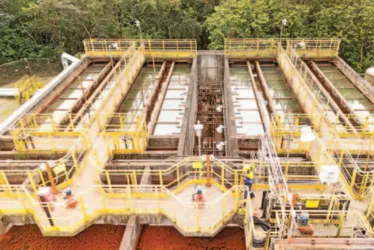 Imagem ilustrativa da imagem Samarco reutiliza cerca de 90% da água de produção