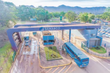 Imagem ilustrativa da imagem Samarco reutiliza cerca de 90% da água de produção