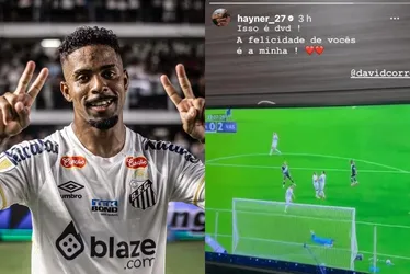 Imagem ilustrativa da imagem Santos vai rescindir contrato de capixaba após postagem durante goleada do Vasco