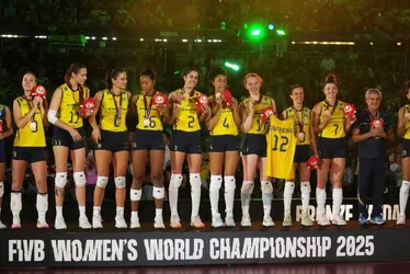 Imagem ilustrativa da imagem Seleção feminina supera Japão e garante medalha de bronze no Mundial de Vôlei