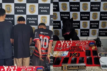 Imagem ilustrativa da imagem Suspeitos são presos após esconderem drogas em máquina de lavar no ES