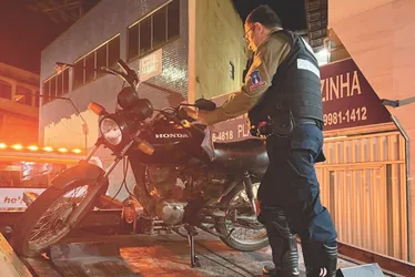 Imagem ilustrativa da imagem 3 mil motociclistas multados este ano no ES