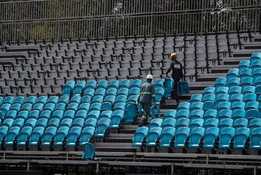 Imagem ilustrativa da imagem Veja os bastidores das obras no Villa-Lobos para o SP Open
