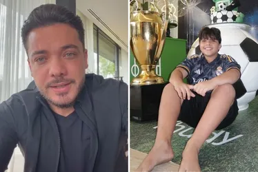 Imagem ilustrativa da imagem Wesley Safadão fala sobre cirurgia do filho para retirada de tumor no cérebro
