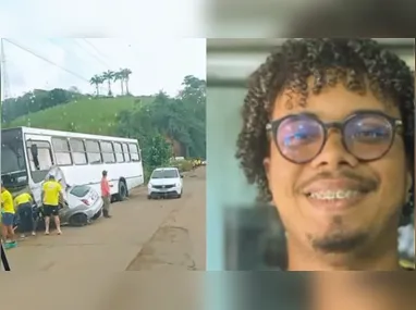 Imagem ilustrativa da imagem Educador físico morre em colisão entre carro e ônibus na PE-60, em Ipojuca