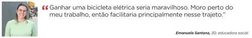 
          Imagem ilustrativa da imagem "A Tribuna - Agora é você de bike elétrica": conheça detalhes da nova promoção
          