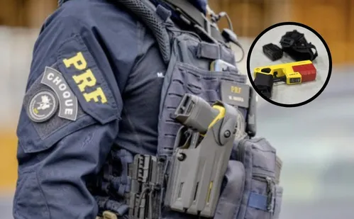 
          Imagem ilustrativa da imagem Agentes da PRF vão usar arma de choque menos letal e mais eficaz no ES
          