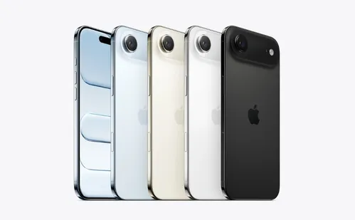 
          Imagem ilustrativa da imagem Apple anuncia iPhone 17 com preços que passam dos R$ 18 mil
          