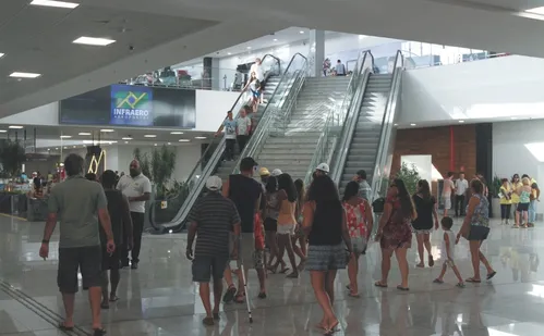 
          Imagem ilustrativa da imagem Avião volta a superar ônibus em viagens, afirma estudo
          